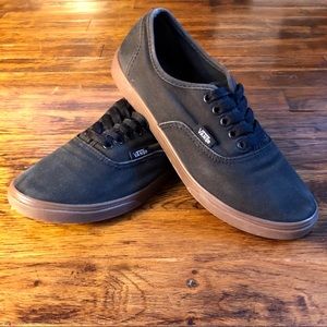 Vans Authentic Lo Pro Black with Gumsole
